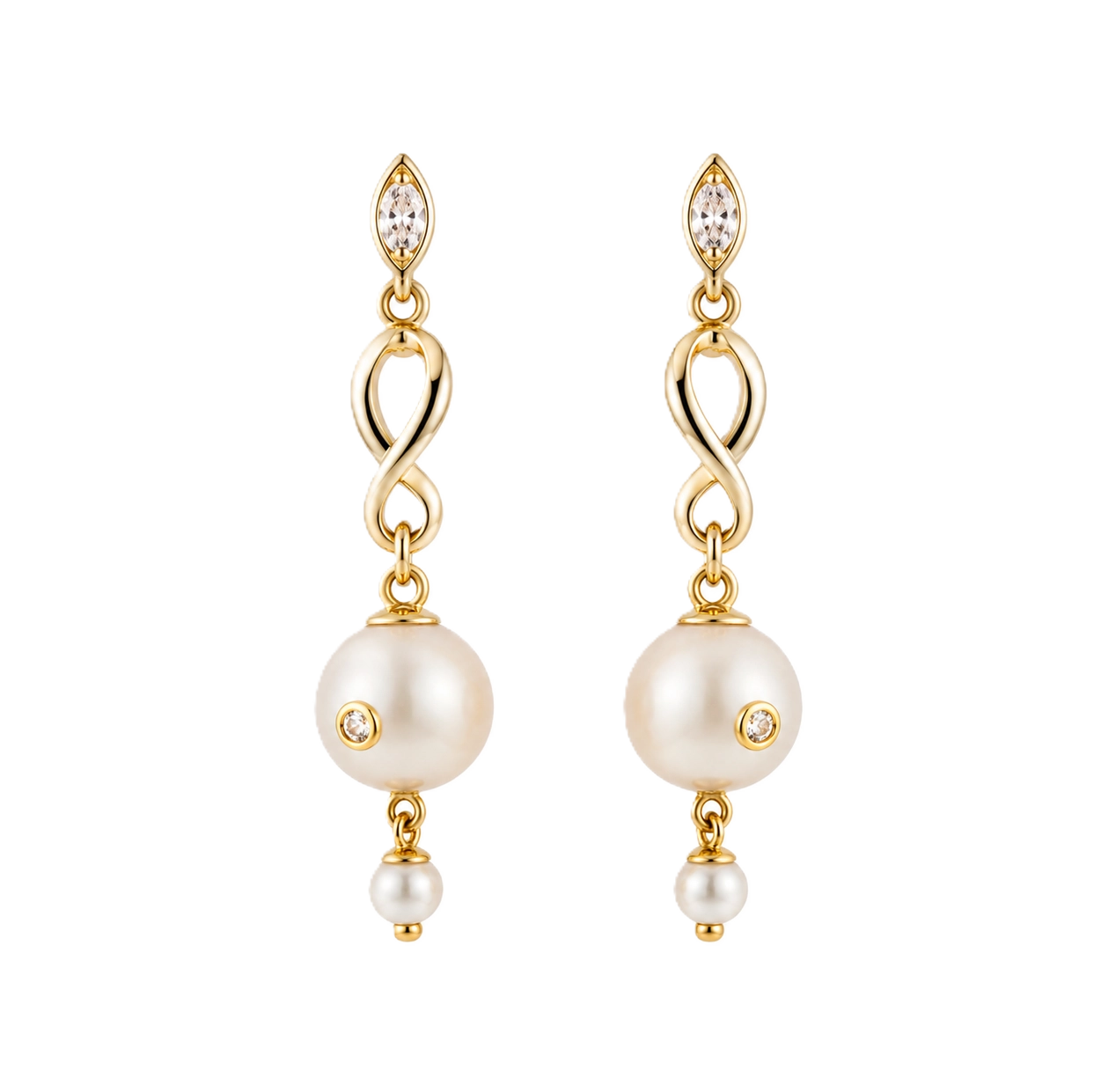 Crush Pearl Drop Earrings
